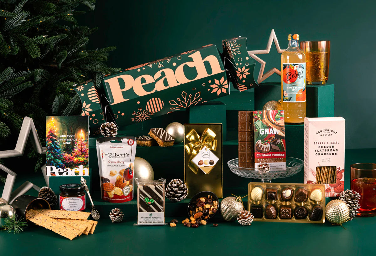Peach Hampers Christmas Hampers Unwrapped
