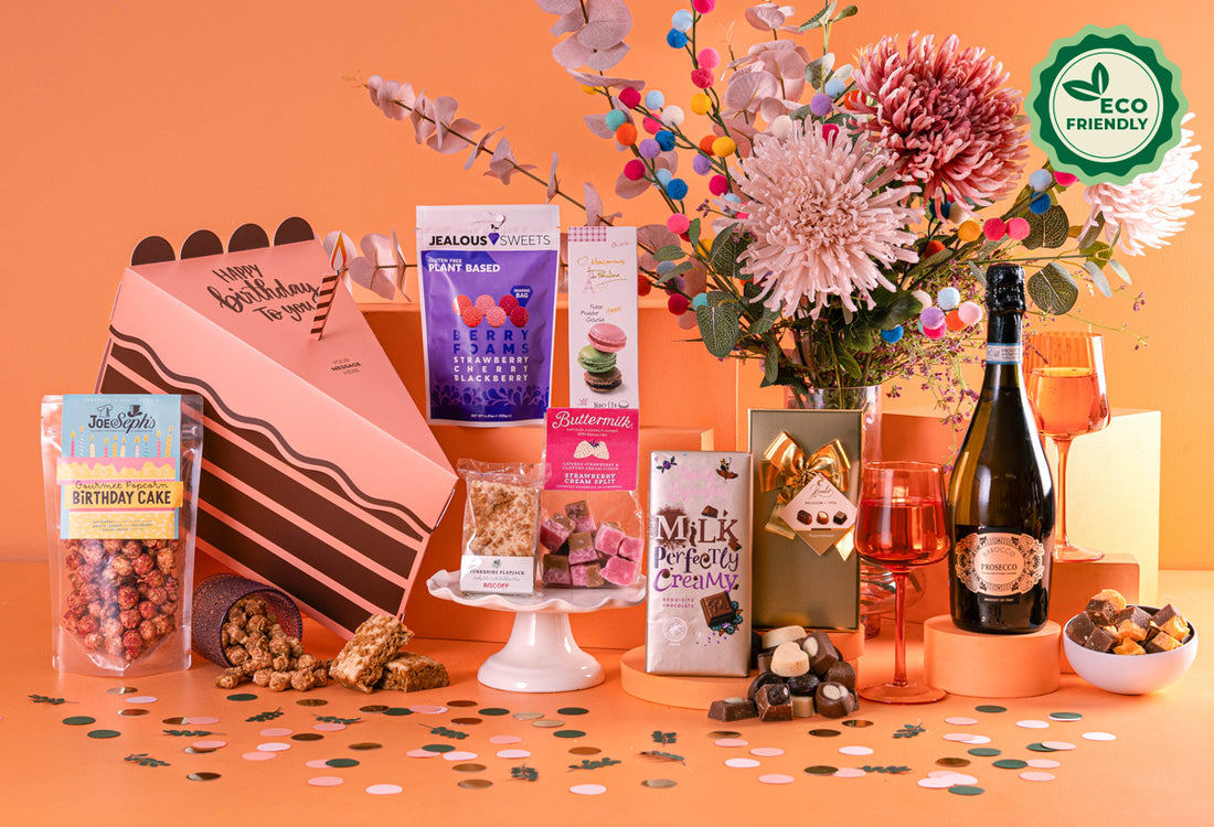A Slice of Happiness Corporate Branded Birthday Hamper