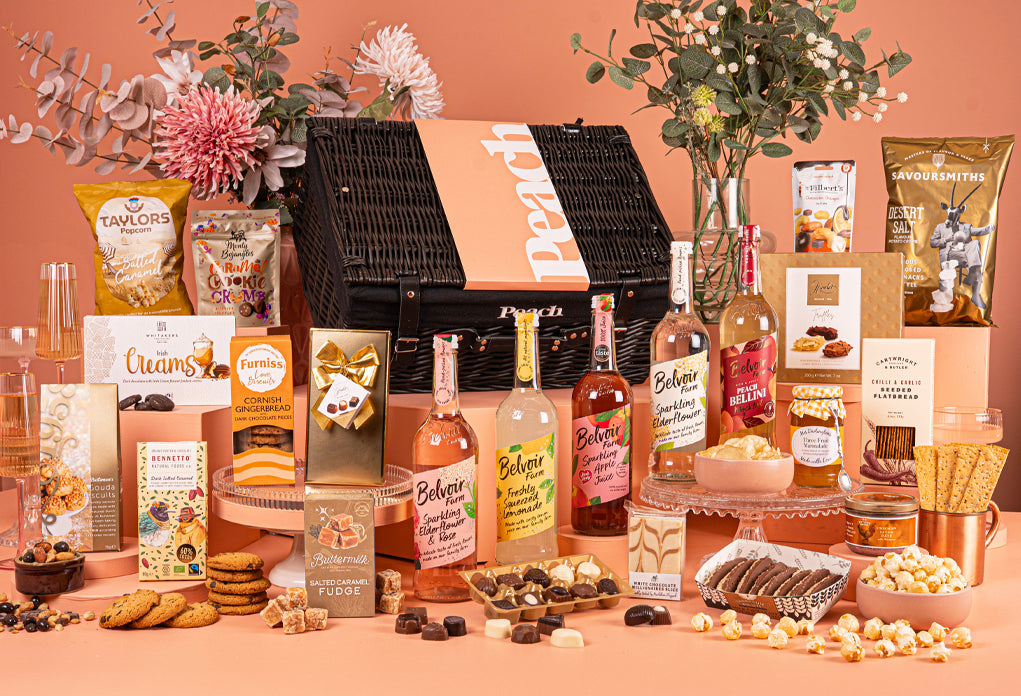 The Magnificent Anniversary Hamper with Alcohol-Free Drinks
