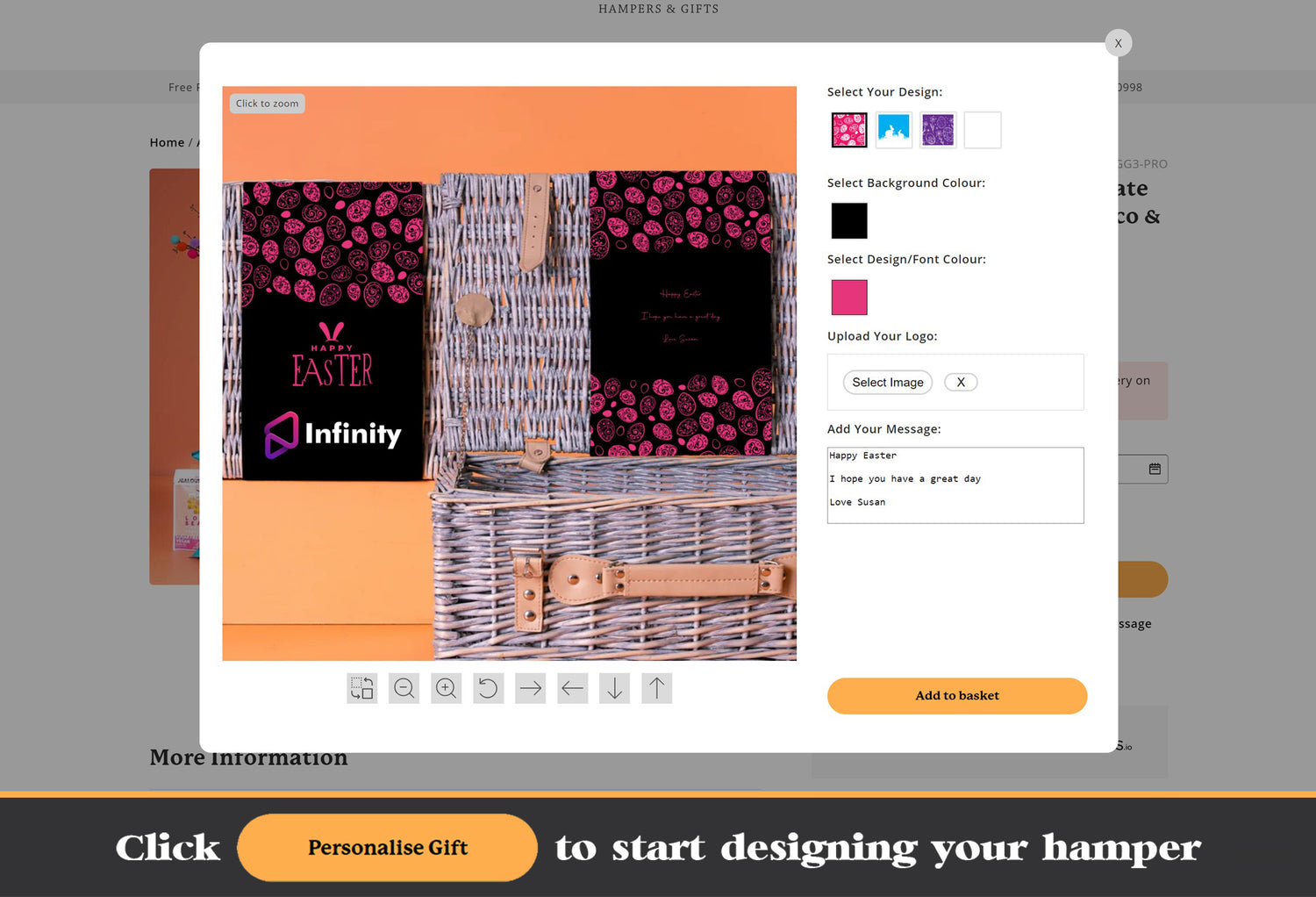 The Eggstravaganza Corporate Easter Hamper Alcohol-Free