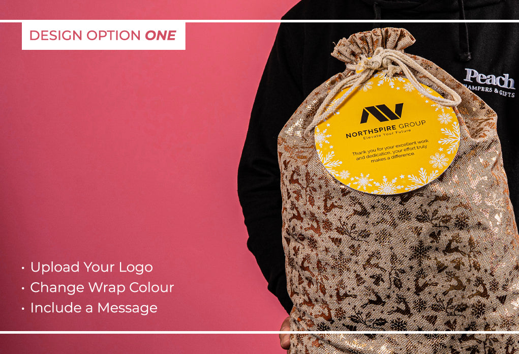 Christmas Office Sharing Hamper with Bespoke Branding