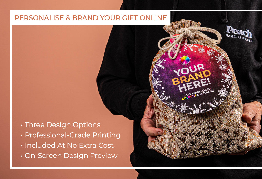 A Little Christmas Magic Hamper with Bespoke Branding