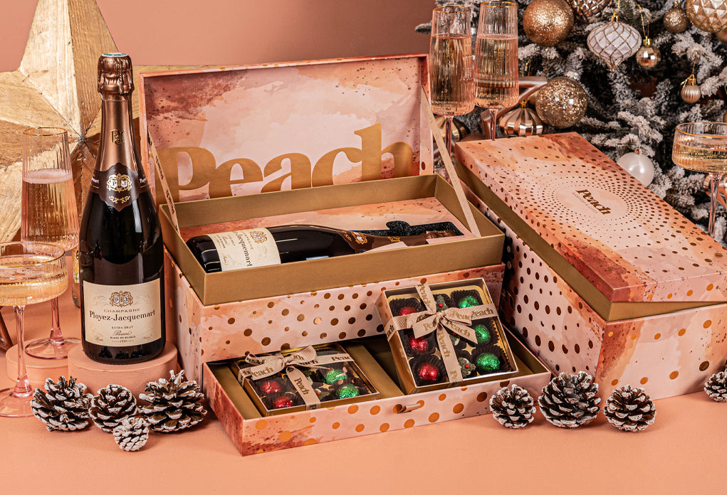 The Champagne & Chocolate Gift Box