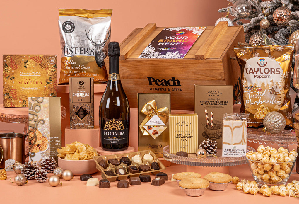 The Fireside Feast Christmas Hamper with Bespoke Branding