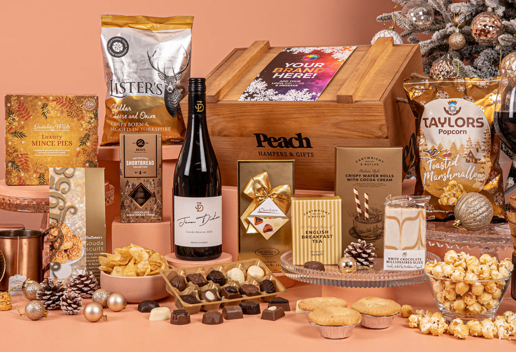 The Fireside Feast Christmas Hamper with Bespoke Branding