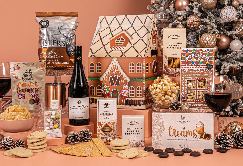 The Gingerbread House Christmas Hamper - Award-Winning Red Wine