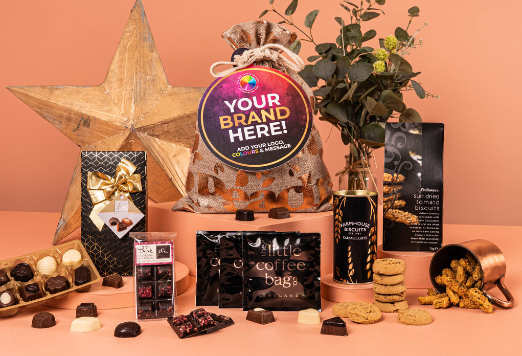 The Indulgence Hamper with Bespoke Branding