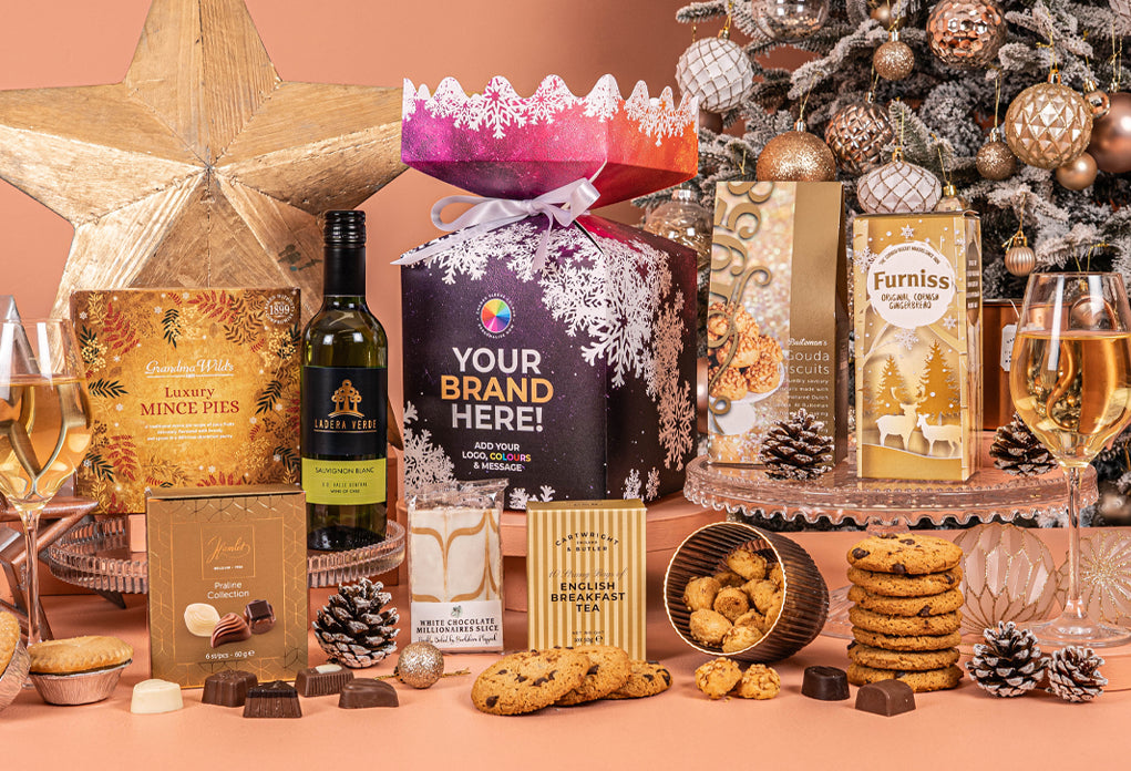 The Winter Wonders Christmas Hamper with Bespoke Branding