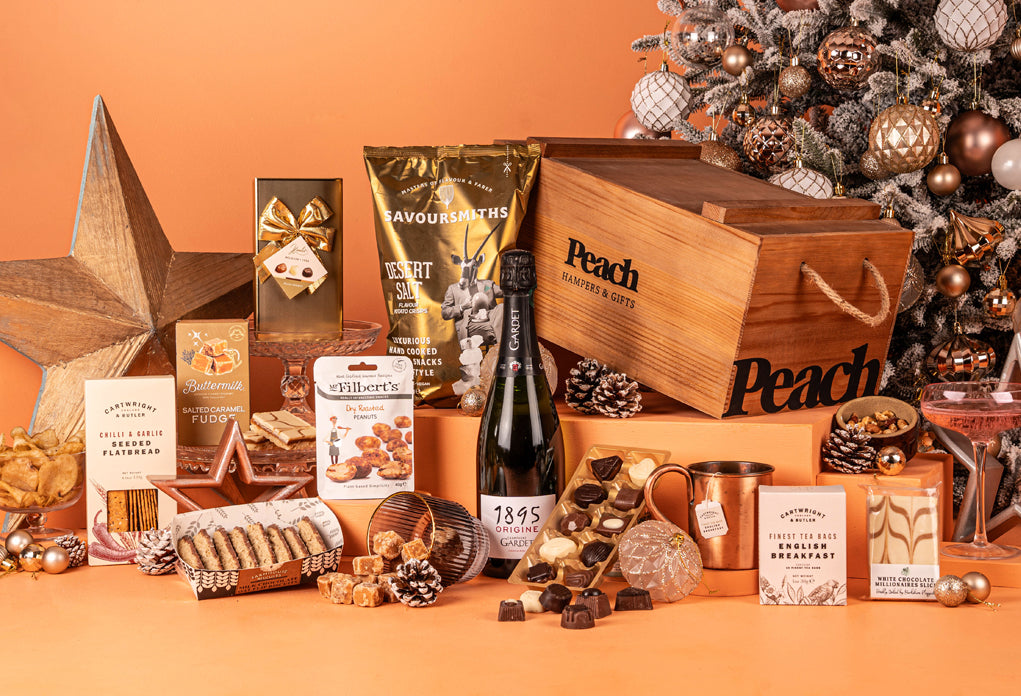 The Fireside Feast Christmas Hamper with Bespoke Branding