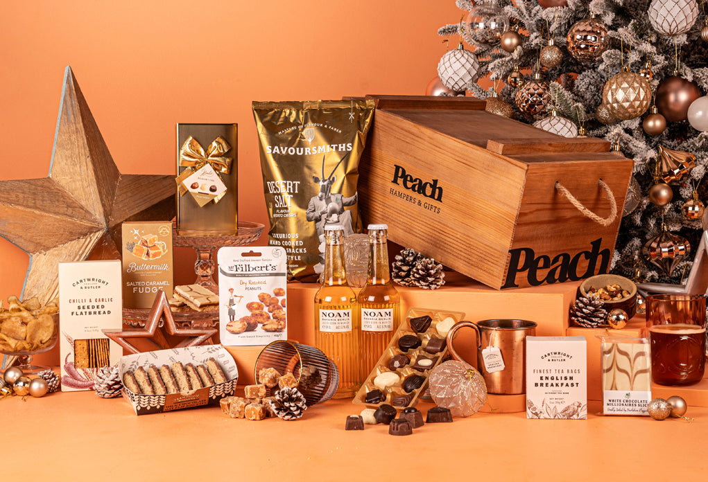 The Fireside Feast Christmas Hamper with Bespoke Branding