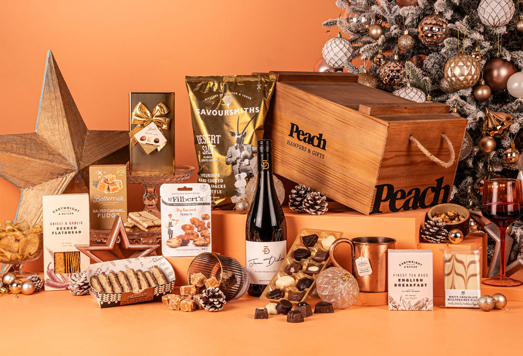 The Fireside Feast Christmas Hamper with Bespoke Branding