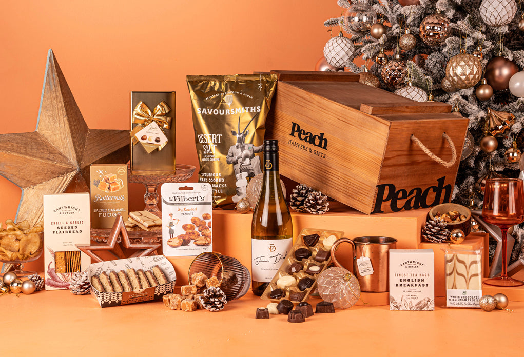 The Fireside Feast Christmas Hamper with Bespoke Branding