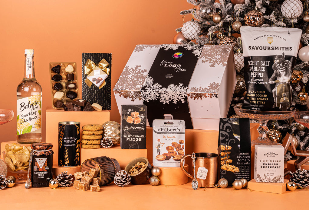 Le Noel Noir Hamper with Bespoke Branding
