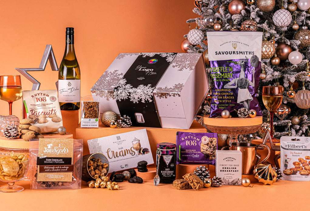Le Noel Noir Hamper with Bespoke Branding