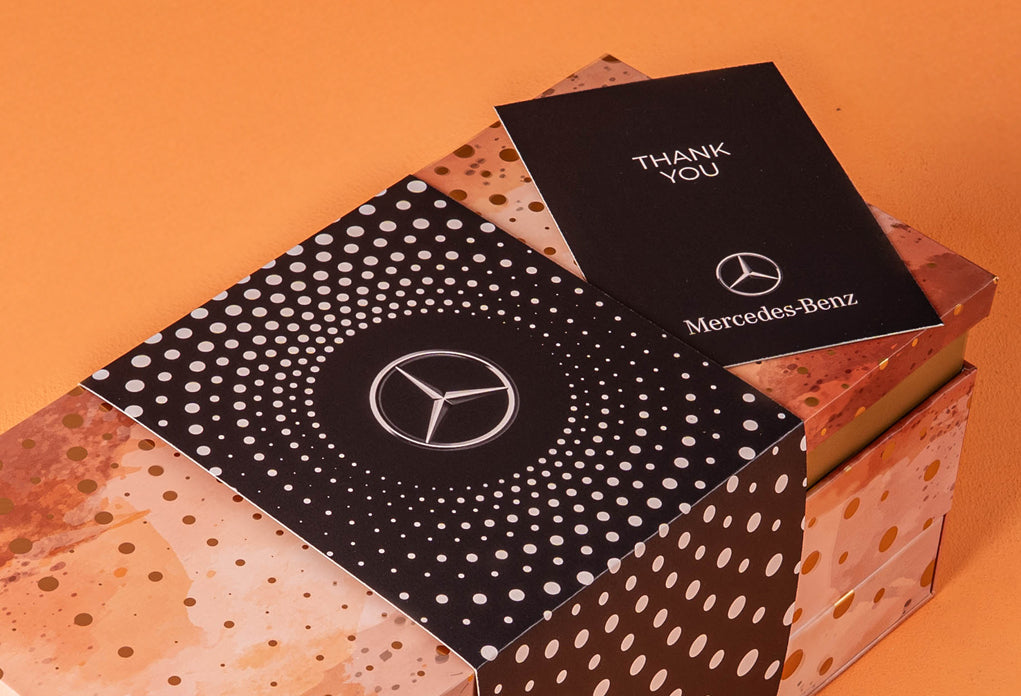 The Champagne & Chocolate Gift Box with Bespoke Branding