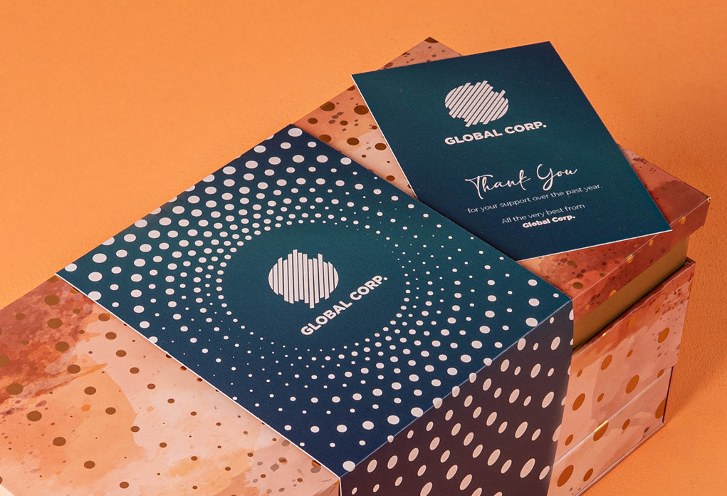 The Champagne & Chocolate Gift Box with Bespoke Branding