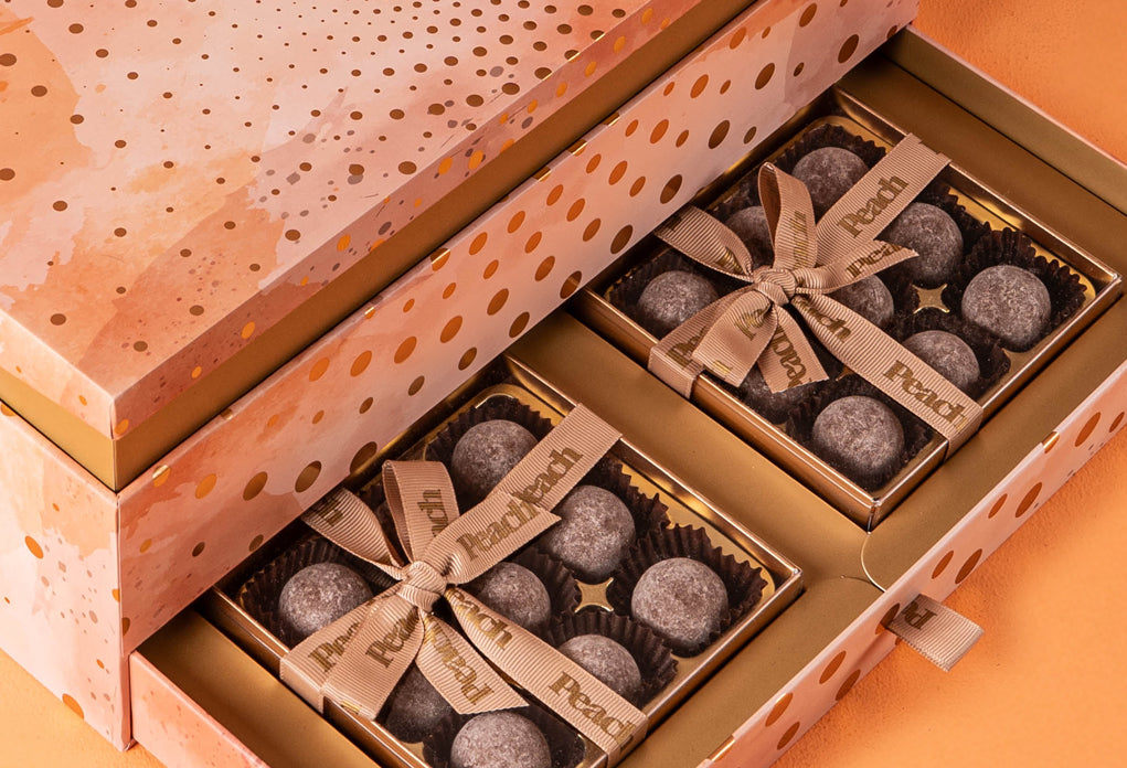 The Champagne & Chocolate Gift Box with Bespoke Branding