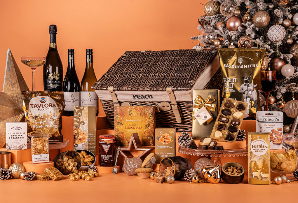 The Christmas Feast Hamper with Wine Trio