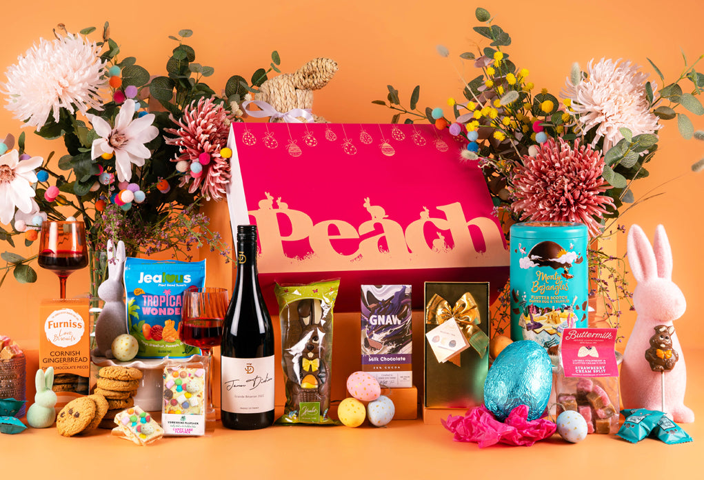 The Eggstra Special Easter Hamper with Red Wine