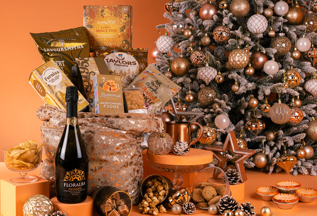 The Taste Of Christmas Hamper with Bespoke Branding