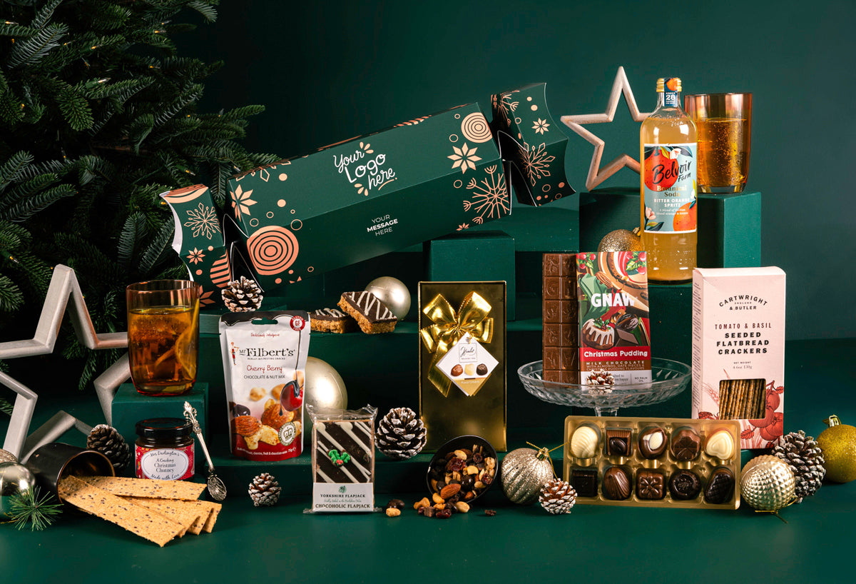 The Christmas Cracker Hamper with Bespoke Branding