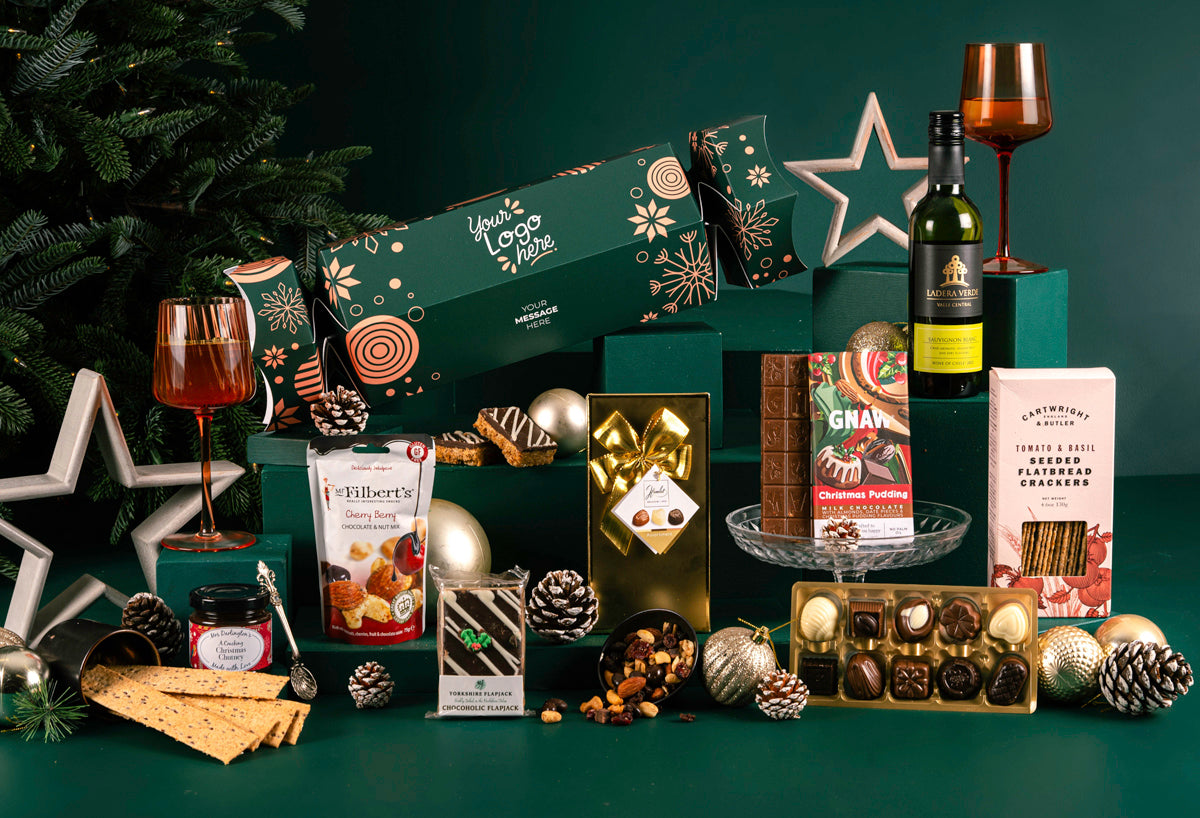 The Christmas Cracker Hamper with Bespoke Branding