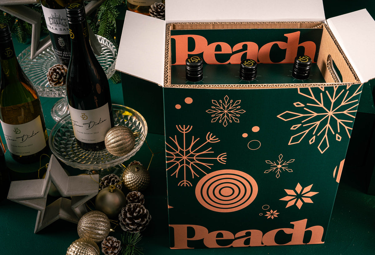 The Eco-Friendly Six Bottle Wine Crate with Bespoke Branding