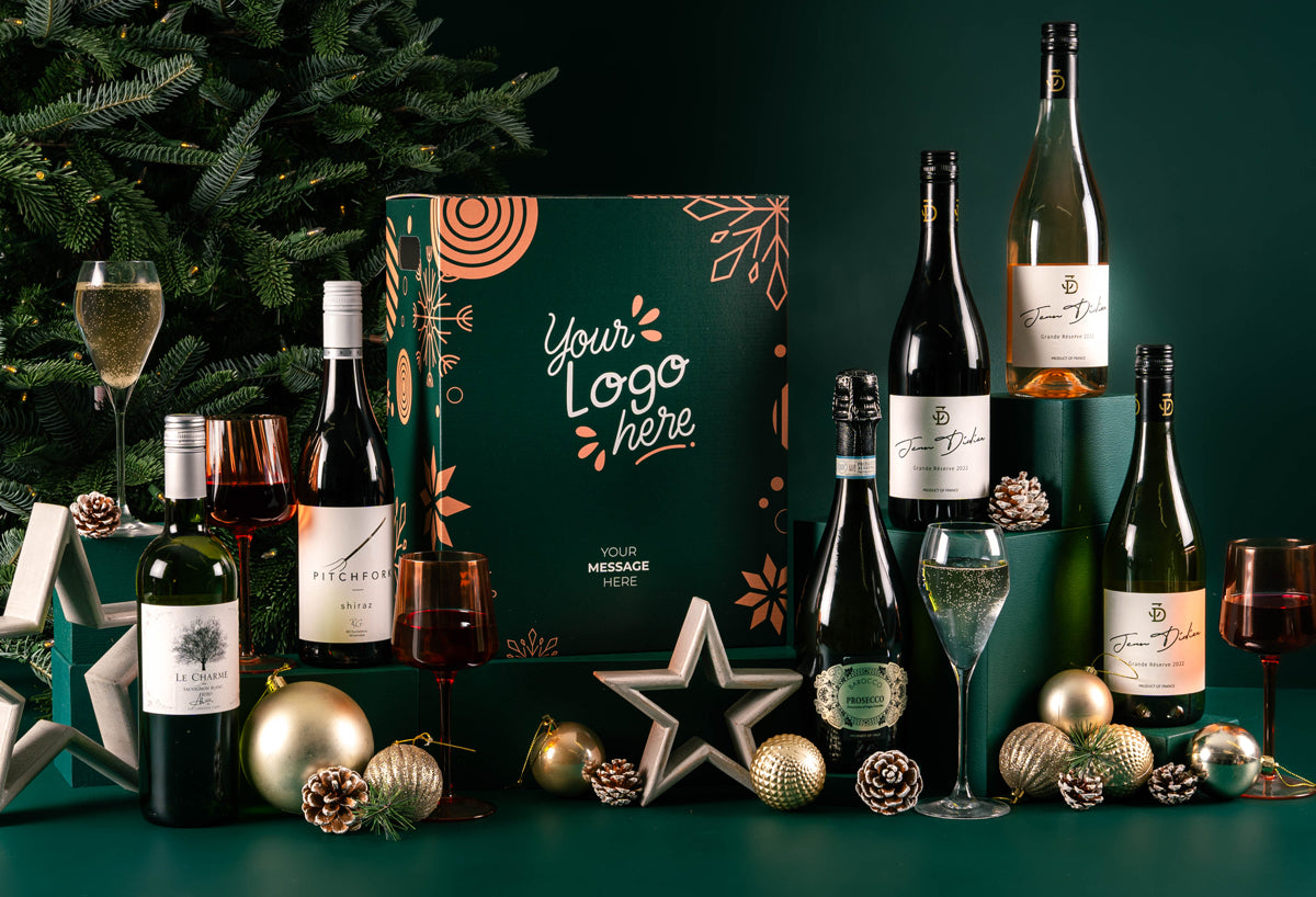 The Eco-Friendly Six Bottle Wine Crate with Bespoke Branding
