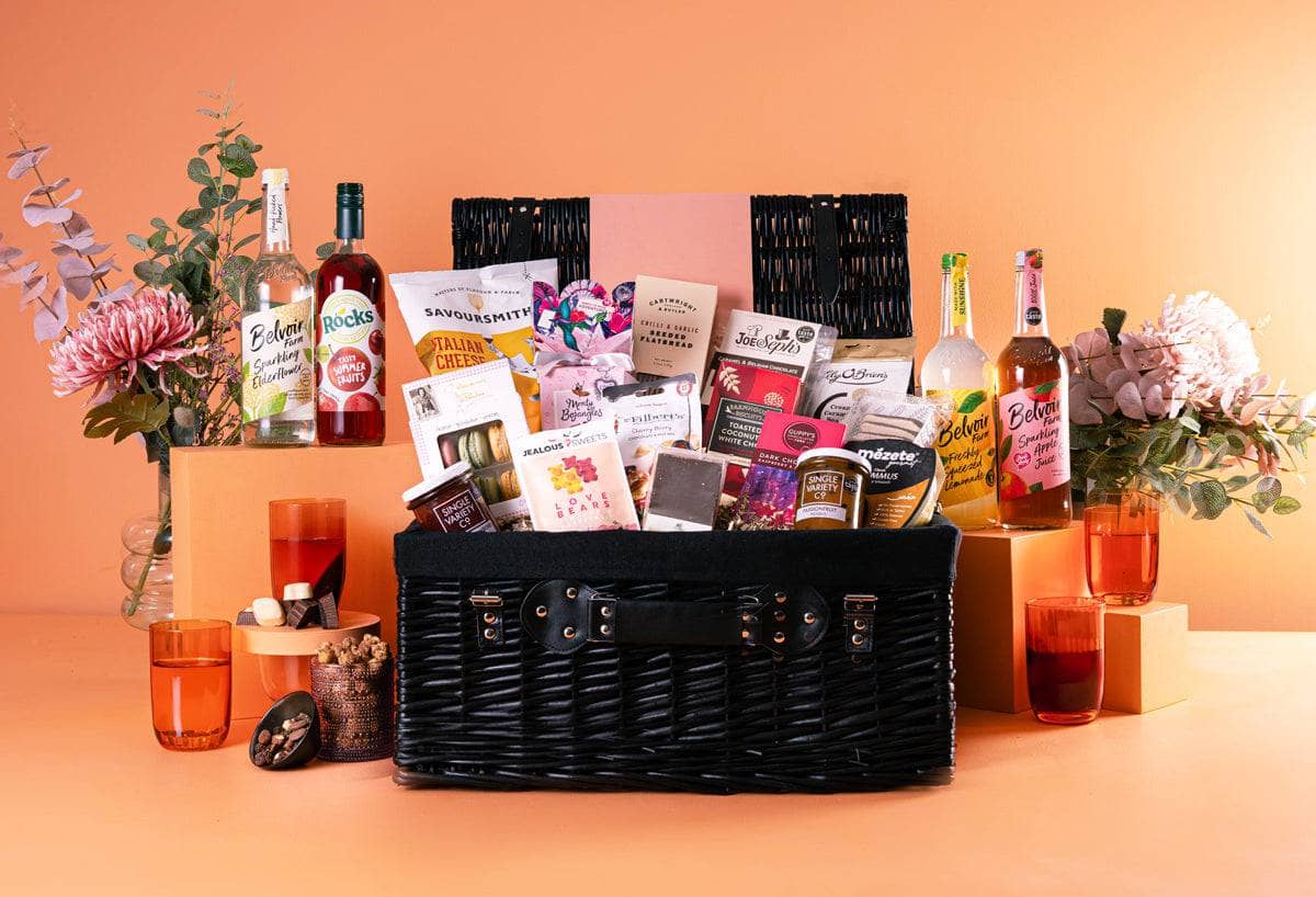 Peach Hampers Corporate Hampers Default The Magnificent Birthday Hamper with Alcohol-Free Drinks