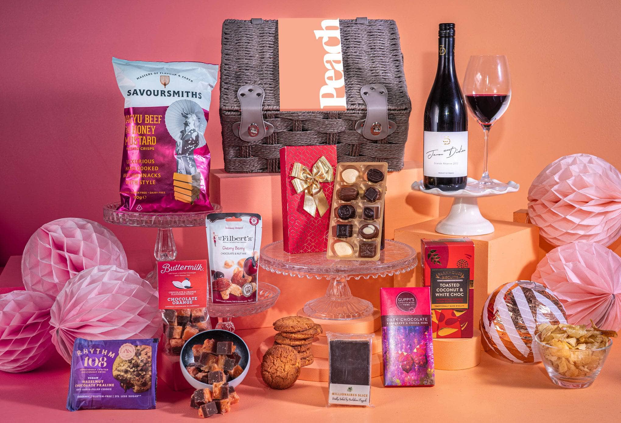 Peach Hampers The Love Bug Valentine&