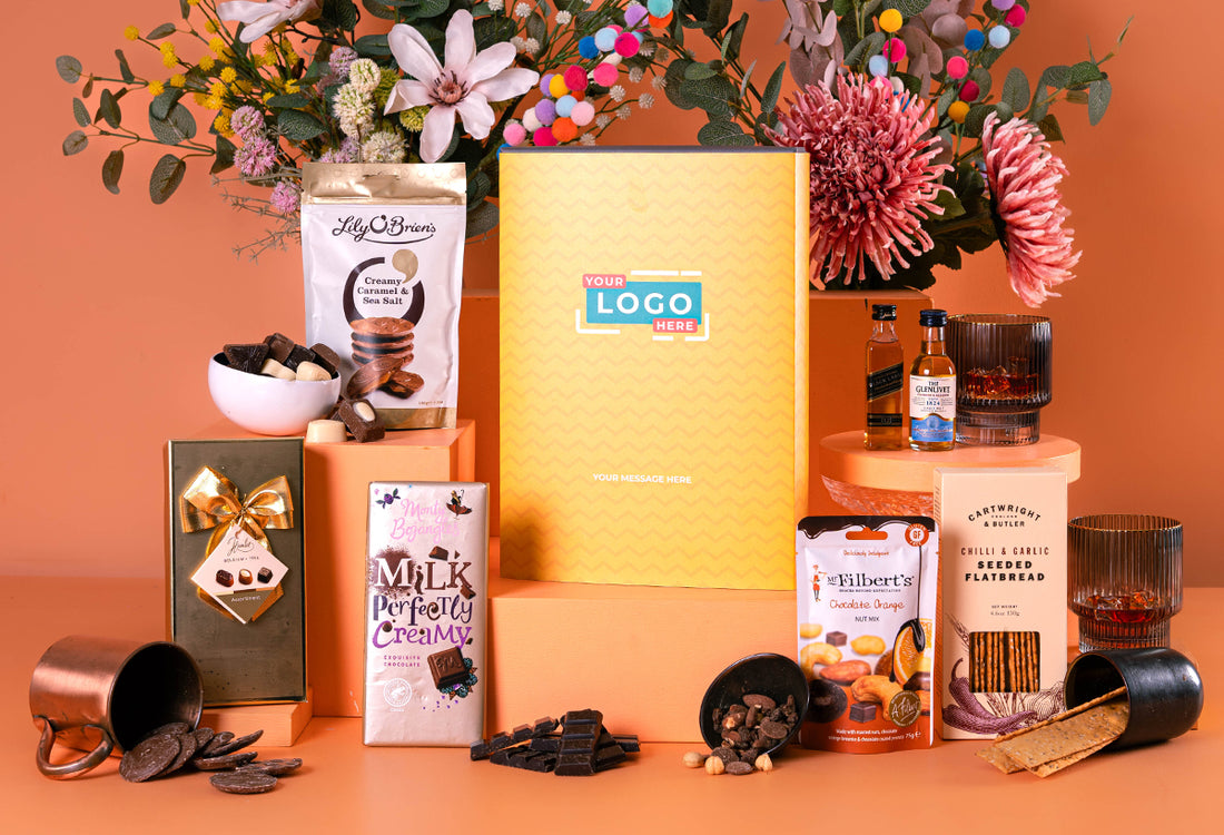 The Whiskey &amp; Chocolate Branded Hamper