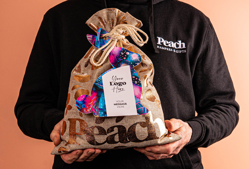 The Indulgence Easter Hamper with Bespoke Branding