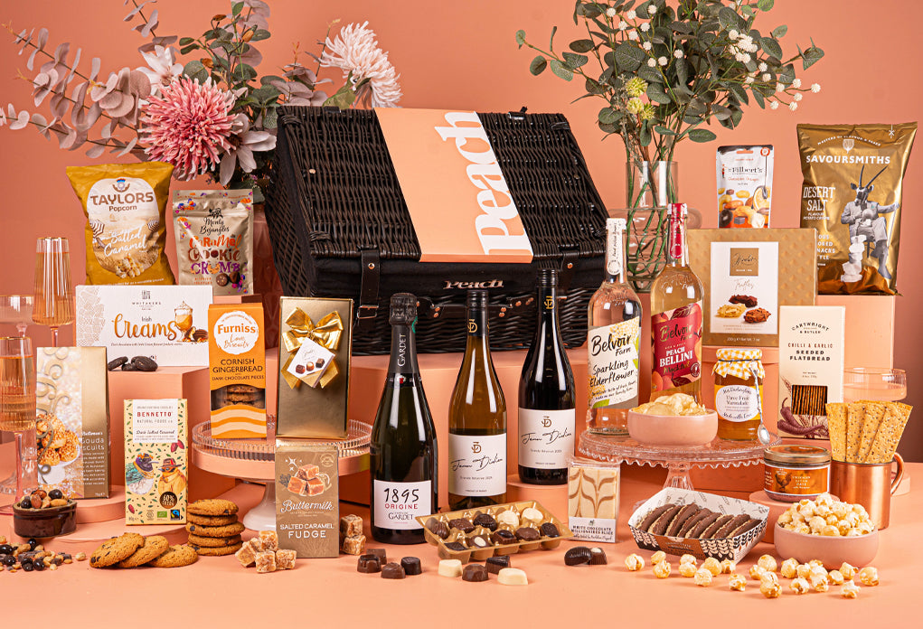 The Magnificent Anniversary Hamper with Wine & Champagne