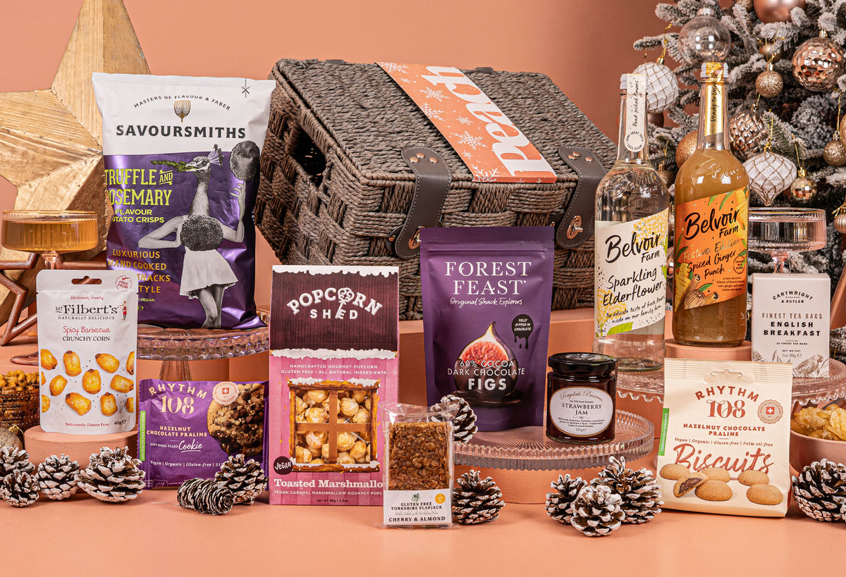 The Vegan &amp; Gluten-Free Star of Wonder Hamper with Branding