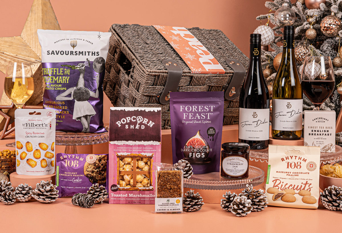 The Vegan &amp; Gluten-Free Star of Wonder Hamper with Branding
