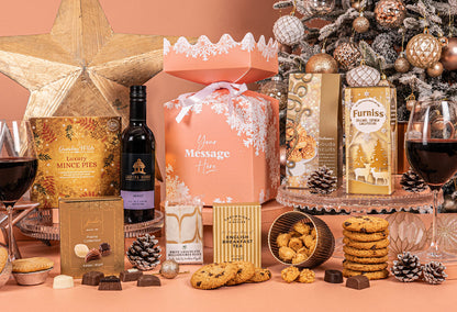 The Winter Wonders Christmas Personalised Hamper - Award-Winning Red Wine