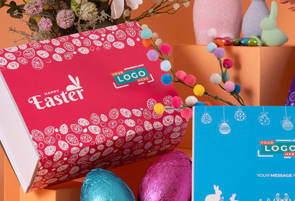 The Eggcelent Corporate Easter Hamper with Prosecco