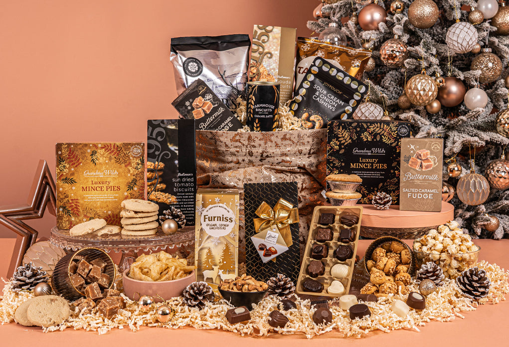 Christmas Office Sharing Hamper with Bespoke Branding