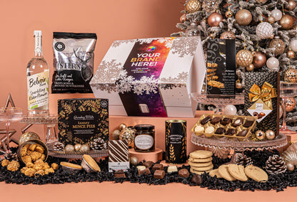 Le Noel Noir Hamper with Bespoke Branding