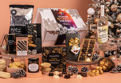 Le Noel Noir Hamper with Bespoke Branding