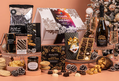 Le Noel Noir Hamper with Bespoke Branding