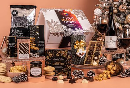 Le Noel Noir Hamper with Bespoke Branding