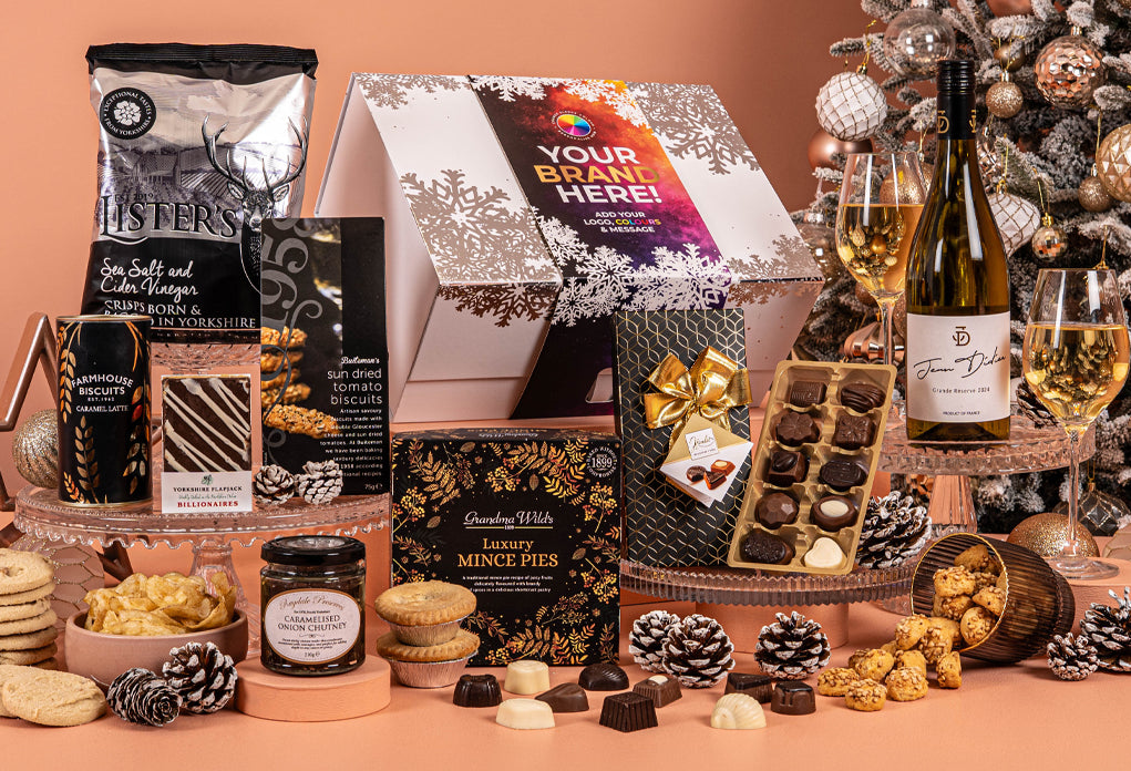 Le Noel Noir Hamper with Bespoke Branding