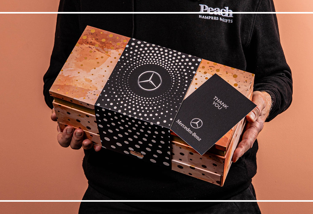 The Champagne &amp; Chocolate Gift Box with Bespoke Branding