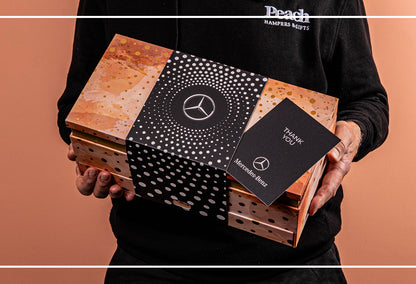The Champagne &amp; Chocolate Gift Box with Bespoke Branding