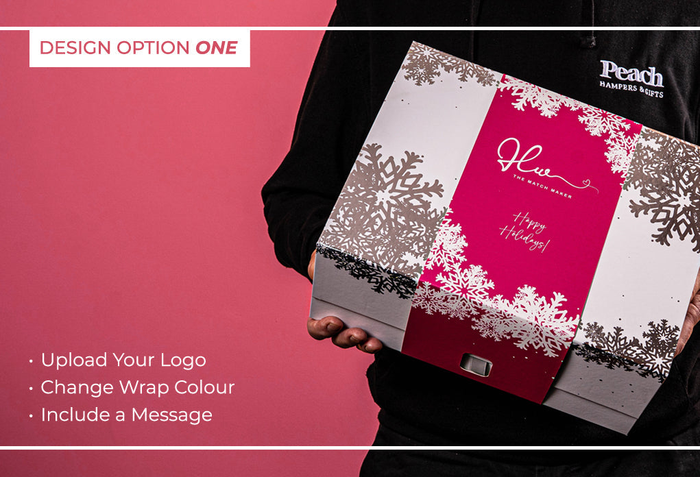 Le Noel Noir Hamper with Bespoke Branding - Alcohol-Free