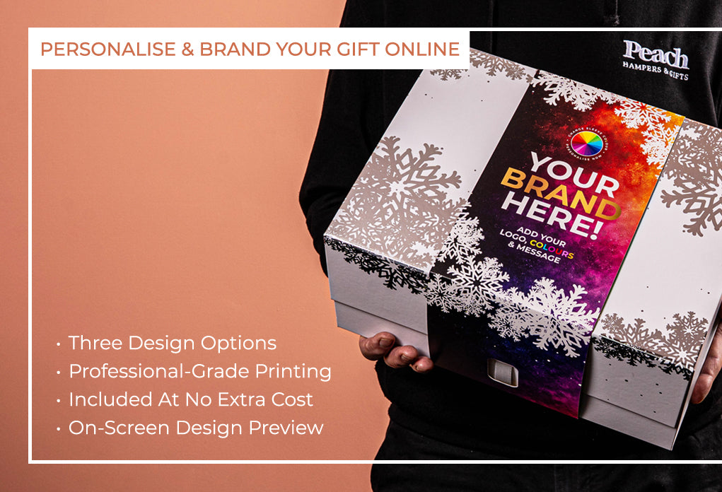 Le Noel Noir Hamper with Bespoke Branding