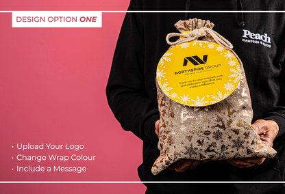 A Little Christmas Magic Hamper with Bespoke Branding