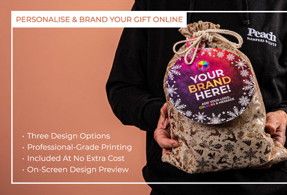 A Little Christmas Magic Hamper with Bespoke Branding