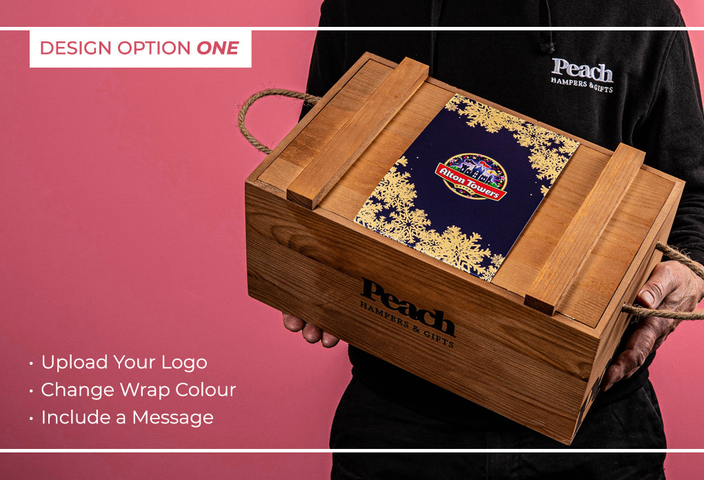 The Fireside Feast Christmas Hamper with Bespoke Branding